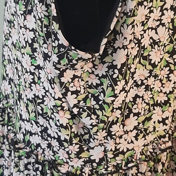 Tommy Hilfiger Tiered Ruffled Floral Dress - Picture 4 of 6